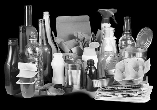 Business professionals discussing waste removal services in Highbury