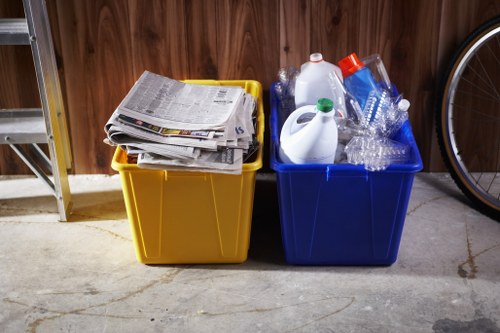 Sustainable waste management practices in a Highbury office