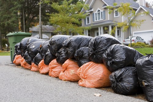 Recycling and disposal of construction waste in Highbury