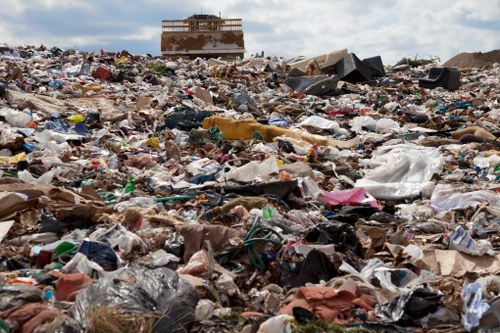 Recycling and donation during loft clearance
